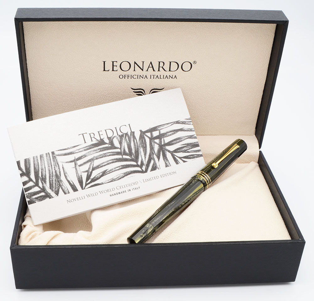 【激安通販 オンラインショップ】日用品 Celluloid Tredici Novelli Leonardo LE (2020 Pen Fountain 筆記具
